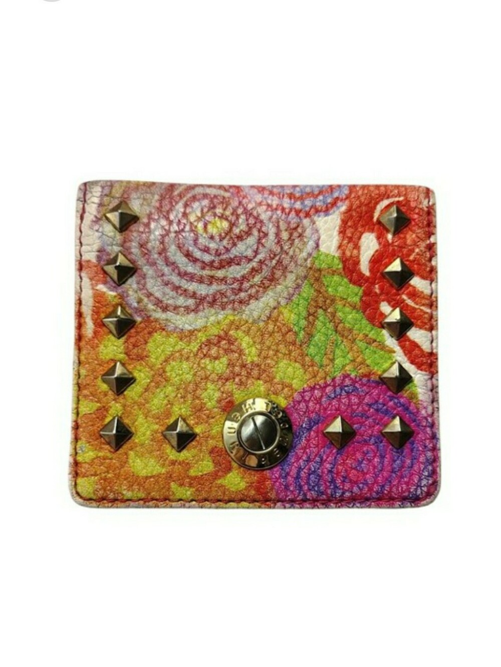 henri bendel Multicolor Floral Studded Wallet - Picture 9 of 10